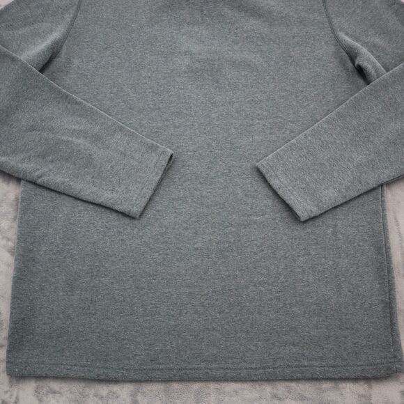 Magellan Outdoors Sweater Mens L Gray Loose Fit Long Sleeve Chest Zip Pullover - Picture 16 of 16